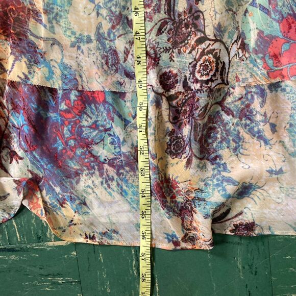 Jones New York Dress Floral Maxi Romantic Dress Sz 2 Lined Tiered 90’s Coquette - Picture 10 of 12